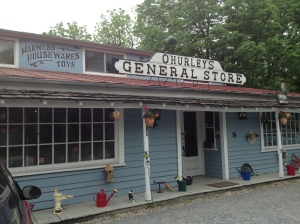 First we biked to the general store.