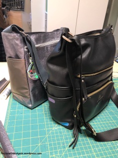 Inspiration black bag with completed new bag