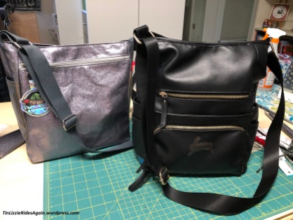 Inspiration black bag with completed new bag